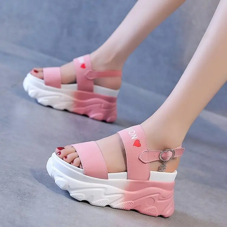 Net red thick-soled sandals female fairy style 2021 new summer shoes women's shoes casual sports wild ins tide
Net red thick-soled sandals female fairy style 2021 new summer shoes women's shoes casual sports wild ins tide