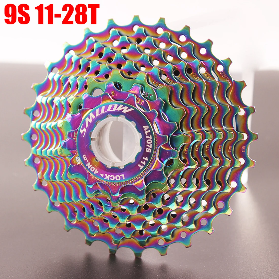 1 Pc 9-11 Speed Road Bike Rainbow Cassette 9/10/11S 11-28 T Ultraligh Colorful Card Flywheel Upgrade Cassette
1 Pc 9-11 Speed Road Bike Rainbow Cassette 9/10/11S 11-28 T Ultraligh Colorful Card Flywheel Upgrade Cassette