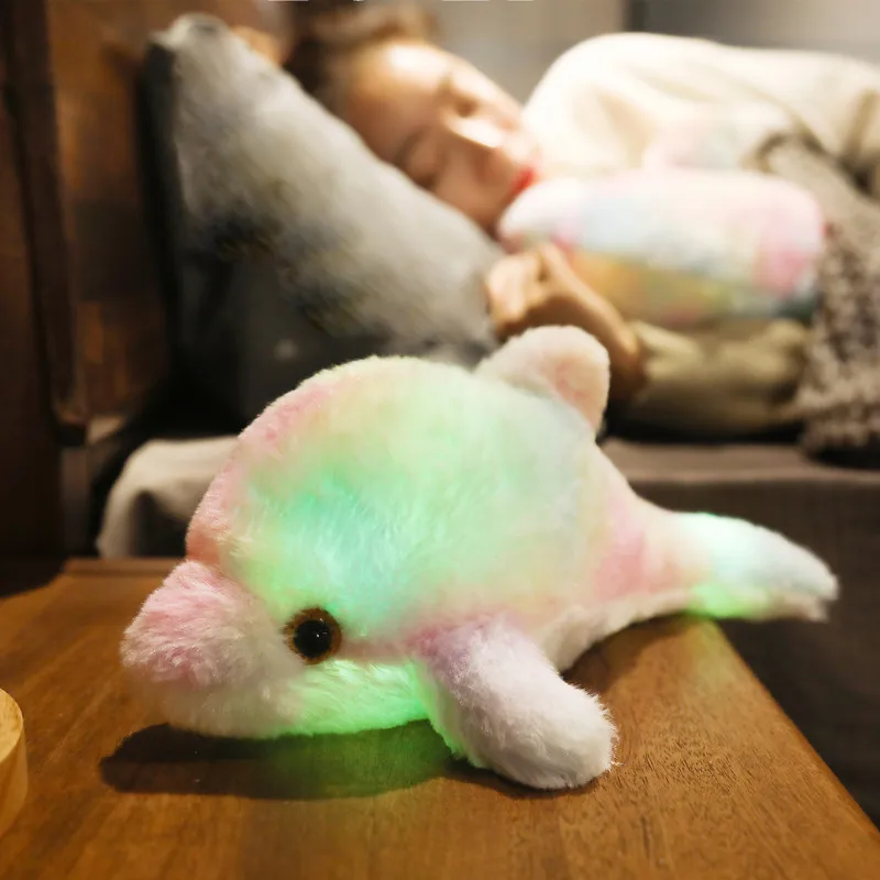 Various Luminescent Dolphin Short Plush Toys Lovely Colorful Dolphin Festival Gifts Have Good Quality and Free Shipping
Various Luminescent Dolphin Short Plush Toys Lovely Colorful Dolphin Festival Gifts Have Good Quality and Free Shipping