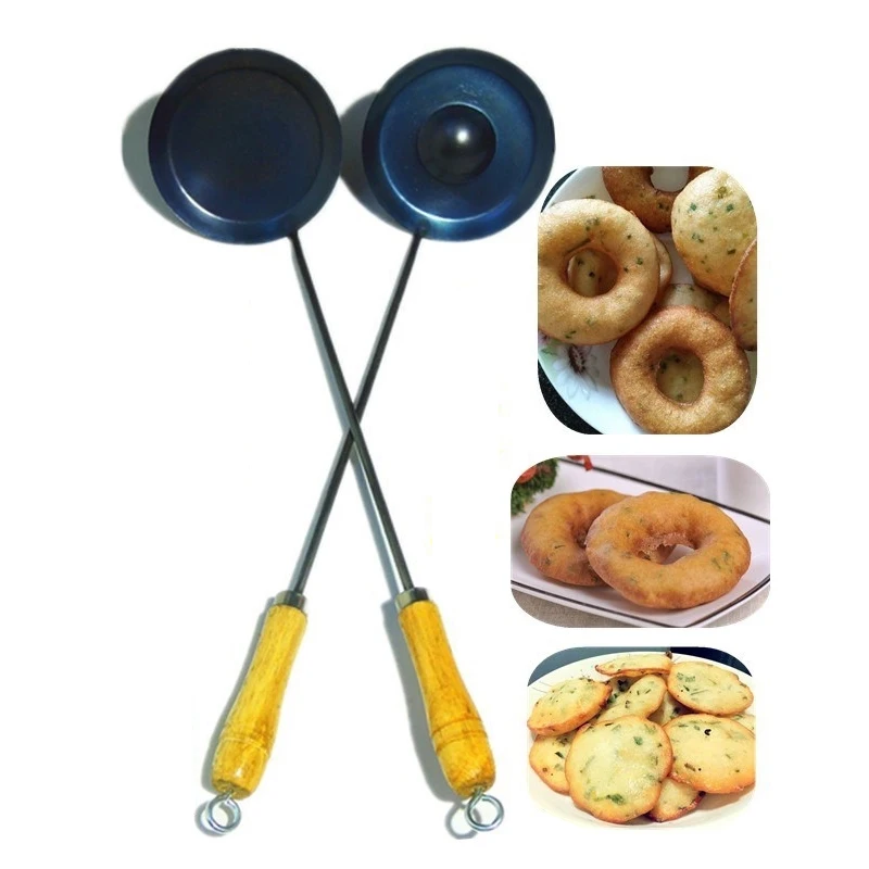 Doughnut Frying Spoon Fried Oil Baba Iron Spoon Durable Portable Handmade Iron Non Stick Turner Ladle Food Wok Spatula Spoon
Doughnut Frying Spoon Fried Oil Baba Iron Spoon Durable Portable Handmade Iron Non Stick Turner Ladle Food Wok Spatula Spoon