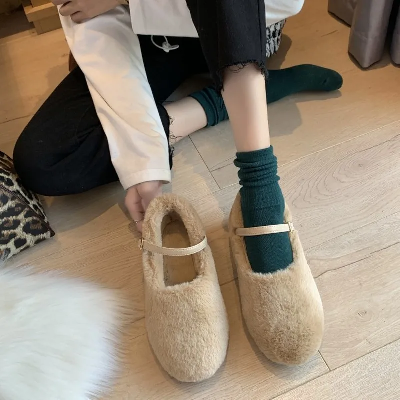 2020 New Arrival Fashion Woman Flat Shoes Lambswool Peas Shoes with fur Loafers Female Autumn Furry Shoes Women Outdoor Y18-09
2020 New Arrival Fashion Woman Flat Shoes Lambswool Peas Shoes with fur Loafers Female Autumn Furry Shoes Women Outdoor Y18-09