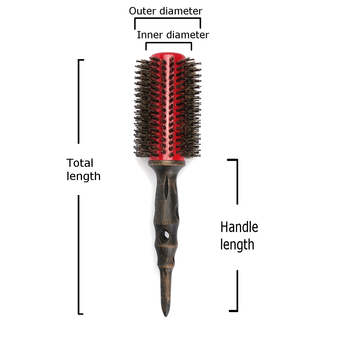 Professional Hair Round Brushes Retro Style Curler Combs Hairdressing Straight Quiff Roller Salon Styling Barber Tools
Professional Hair Round Brushes Retro Style Curler Combs Hairdressing Straight Quiff Roller Salon Styling Barber Tools