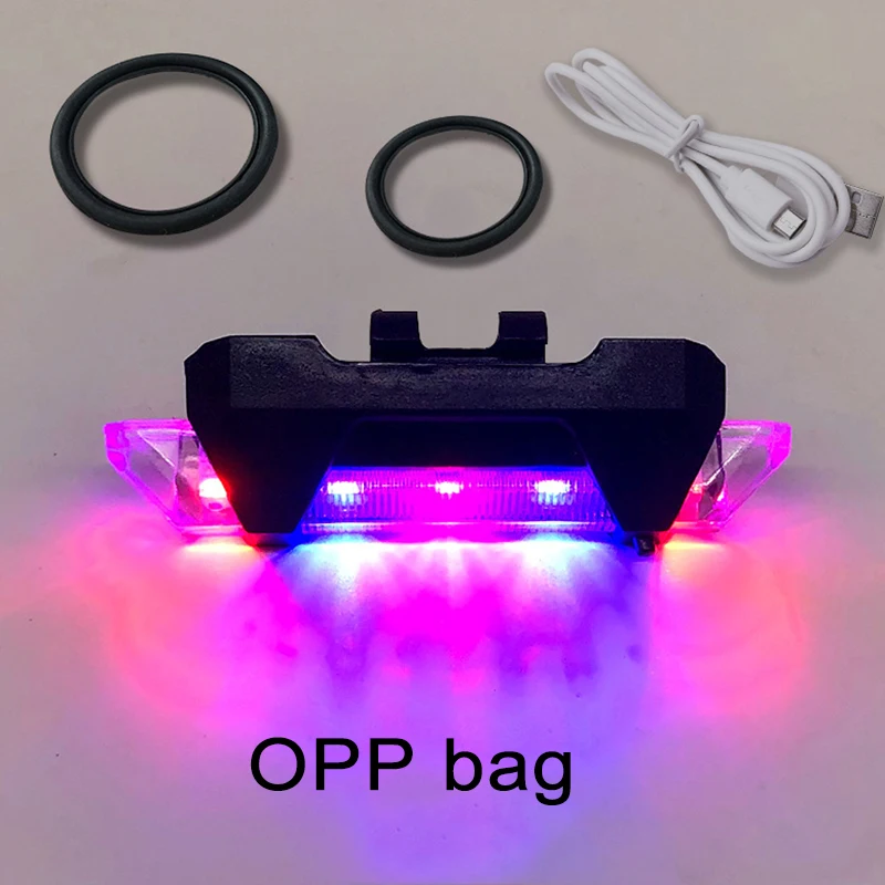 Bike Light 5 LED USB Rechargeable Mountain Bike Bicycle Light Colorful High Brightness Safety Warning Light Bicycle Accessories
Bike Light 5 LED USB Rechargeable Mountain Bike Bicycle Light Colorful High Brightness Safety Warning Light Bicycle Accessories