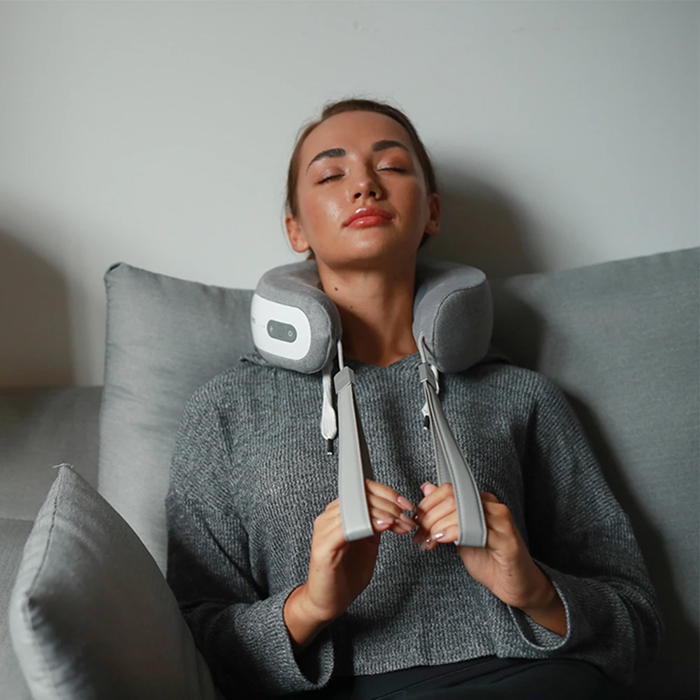 Electric Neck Massager Hands-Free Design Three Intensity Modes and Full-Coverage Nodes Health Care Relaxation Machine
Electric Neck Massager Hands-Free Design Three Intensity Modes and Full-Coverage Nodes Health Care Relaxation Machine