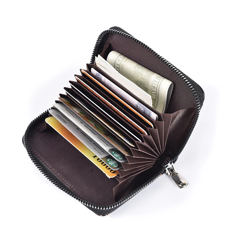 Women Casual Organ Card Case RFID Anti-theft Lady Card Holder Luxury Card Case Multifunctional Zipper Small Wallet
Women Casual Organ Card Case RFID Anti-theft Lady Card Holder Luxury Card Case Multifunctional Zipper Small Wallet