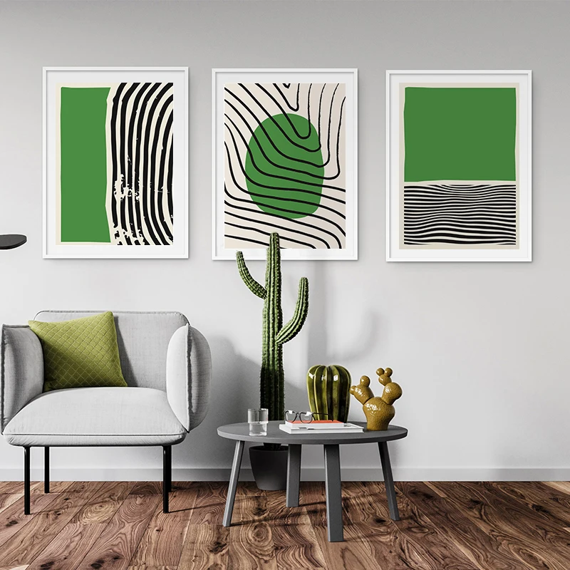 Abstract Line Wall Art Canvas Painting Minimalist Style Green Geometric Picture Poster and Print Gallery Living Room Home Decor
Abstract Line Wall Art Canvas Painting Minimalist Style Green Geometric Picture Poster and Print Gallery Living Room Home Decor