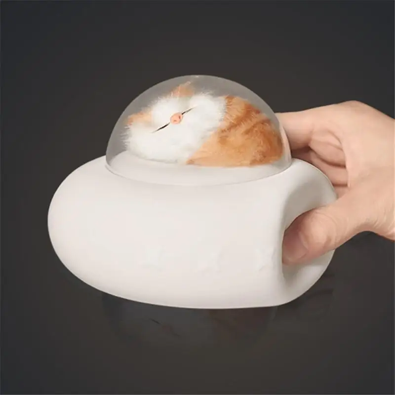 Spaceship Pet Cat Silicone Night Light USB Charging Shooting Atmosphere Lights Soft Mini Night Lamps For Home Bedroom Bedside
Spaceship Pet Cat Silicone Night Light USB Charging Shooting Atmosphere Lights Soft Mini Night Lamps For Home Bedroom Bedside