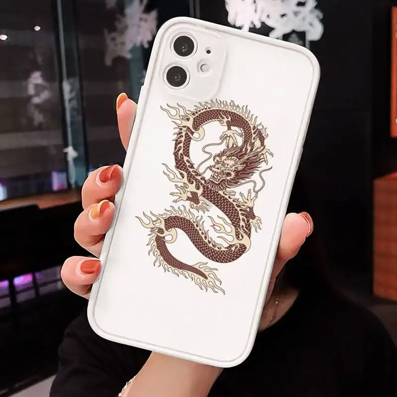 yellow Dragon Phone Cases Matte Transparent for iPhone 7 8 11 12 s mini pro X XS XR MAX Plus cover funda
yellow Dragon Phone Cases Matte Transparent for iPhone 7 8 11 12 s mini pro X XS XR MAX Plus cover funda