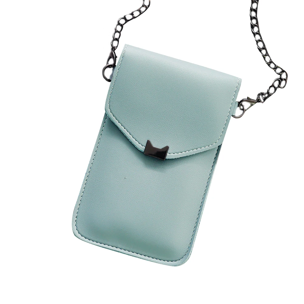 Women Shoulder Bag with Touch Screen Window Ladies Solid Color Mini PU Leather Crossbody Purse Light Weight Bag
Women Shoulder Bag with Touch Screen Window Ladies Solid Color Mini PU Leather Crossbody Purse Light Weight Bag