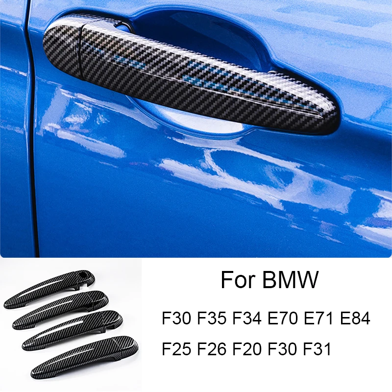 Carbon Fiber Printed Car Exterior Door Handle Cover Sticker Moulding Trim for BMW F30 F35 F34 E70 E71 E84 F25 F26 F20 F30 F31
Carbon Fiber Printed Car Exterior Door Handle Cover Sticker Moulding Trim for BMW F30 F35 F34 E70 E71 E84 F25 F26 F20 F30 F31