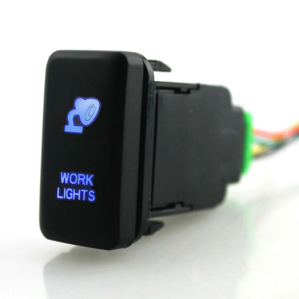 1pcLED Light Bar Switch On-Off Push Button For Toyota Tacoma FJ Cruiser 4Runner Highlander 12V Car Auto Blue Spot Lights
1pcLED Light Bar Switch On-Off Push Button For Toyota Tacoma FJ Cruiser 4Runner Highlander 12V Car Auto Blue Spot Lights