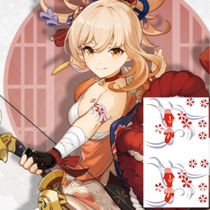 Genshin Impact Cosplay Waterproof Temporary Fake Tattoo Stickers Sexy Anime Tattoo For Women And Girl
Genshin Impact Cosplay Waterproof Temporary Fake Tattoo Stickers Sexy Anime Tattoo For Women And Girl