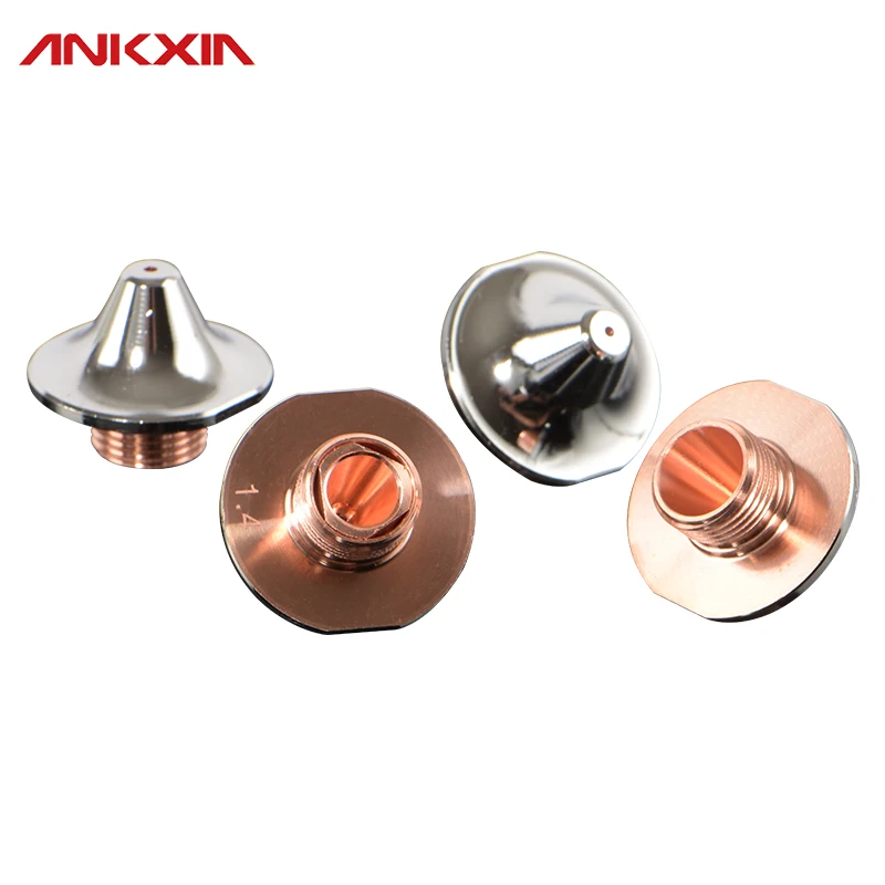 ANKXIA OEM Amada Laser Nozzle Single Double Layers Dia 25mm Caliber 0.8-4.0mm For Fiber Laser Cutting Head
ANKXIA OEM Amada Laser Nozzle Single Double Layers Dia 25mm Caliber 0.8-4.0mm For Fiber Laser Cutting Head