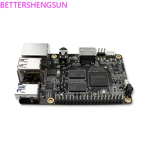 ROC-RK3328-CC quad-core 64-bit open source motherboard, Android Linux multi-system Raspberry Pi ARM
ROC-RK3328-CC quad-core 64-bit open source motherboard, Android Linux multi-system Raspberry Pi ARM