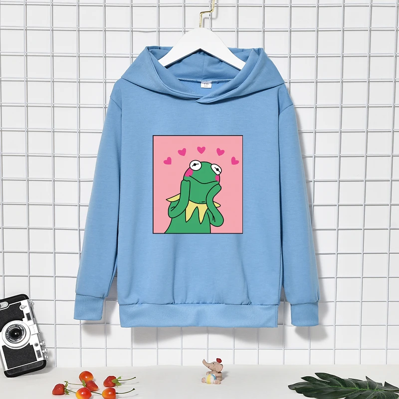 Harajuku Kids Cartoon Hoodie Boys Autumn Frog Print Long Sleeve Cotton Girls Tops Korean Kpop Kawaii Cartoon Children Sweatshirt
Harajuku Kids Cartoon Hoodie Boys Autumn Frog Print Long Sleeve Cotton Girls Tops Korean Kpop Kawaii Cartoon Children Sweatshirt