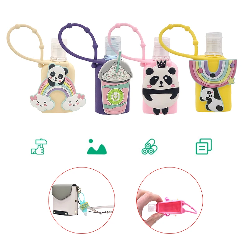 Silicone Cartoon 30ml Waterless Bath Body Works Hand Sanitizer Pocketable Antibacterial Holder With Empty Bottle
Silicone Cartoon 30ml Waterless Bath Body Works Hand Sanitizer Pocketable Antibacterial Holder With Empty Bottle