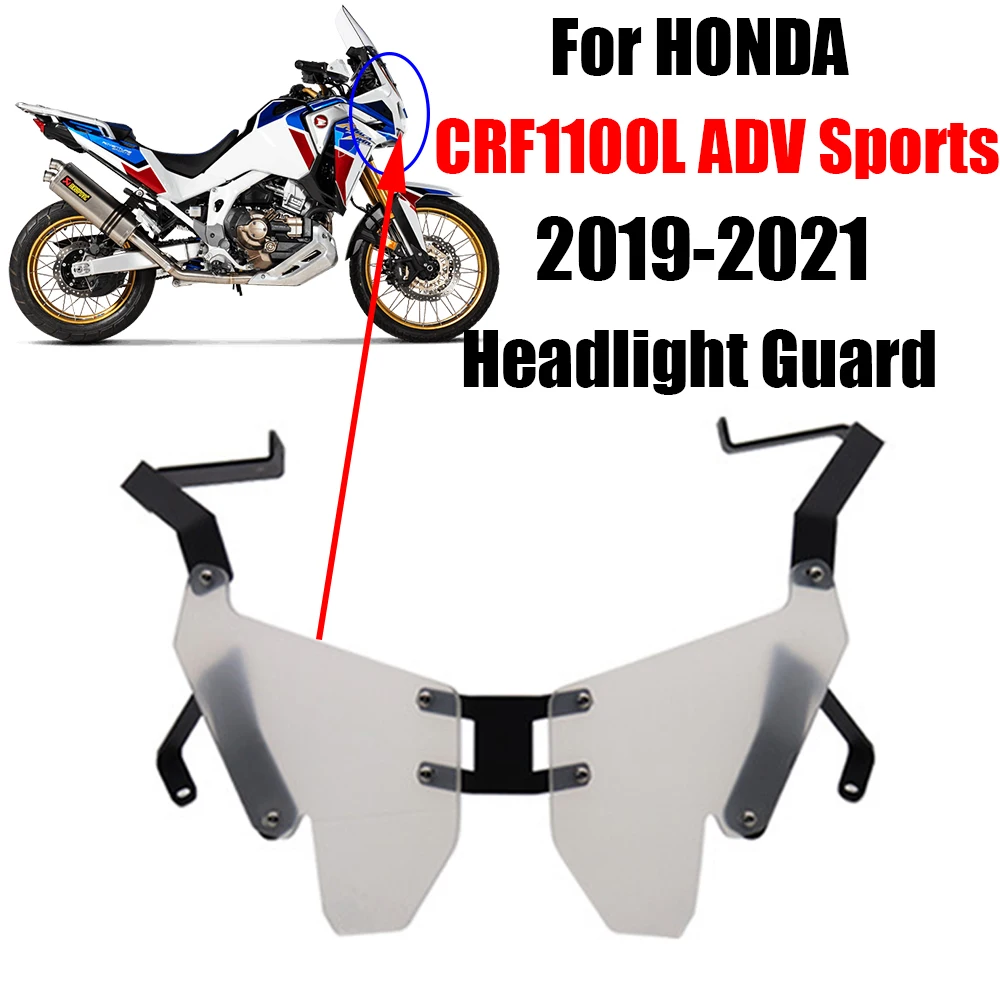 For Honda Africa Twin CRF1100L CRF 1100 L Adventure Sports 2019-2021 Motorcycle Headlight Guard Protector Protection Lense Cover
For Honda Africa Twin CRF1100L CRF 1100 L Adventure Sports 2019-2021 Motorcycle Headlight Guard Protector Protection Lense Cover