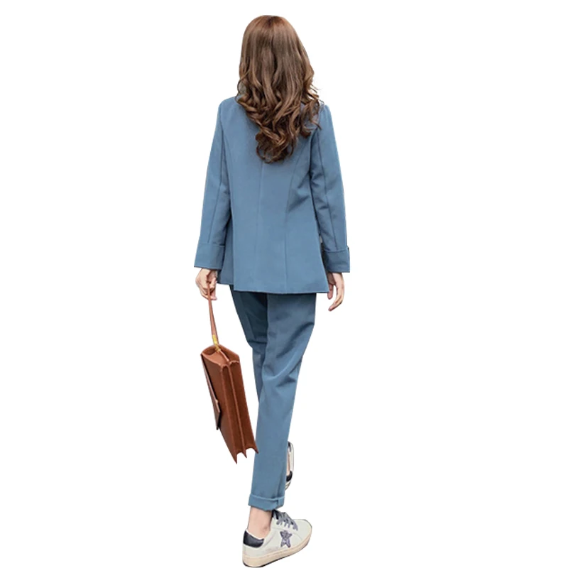 Sale Women Suits Office Sets Long Sleeve Double-breasted Business Suits Ladies Elegant Two-piece Blazer And Pants Set For Women 
Sale Women Suits Office Sets Long Sleeve Double-breasted Business Suits Ladies Elegant Two-piece Blazer And Pants Set For Women