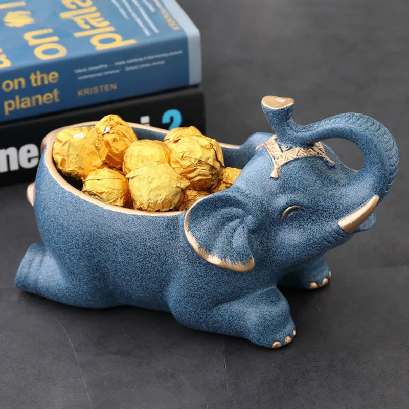 Exquisite Cute Resin Elephant Key Pen Holder Storage Box Desk Organizer Accessories LXY9
Exquisite Cute Resin Elephant Key Pen Holder Storage Box Desk Organizer Accessories LXY9