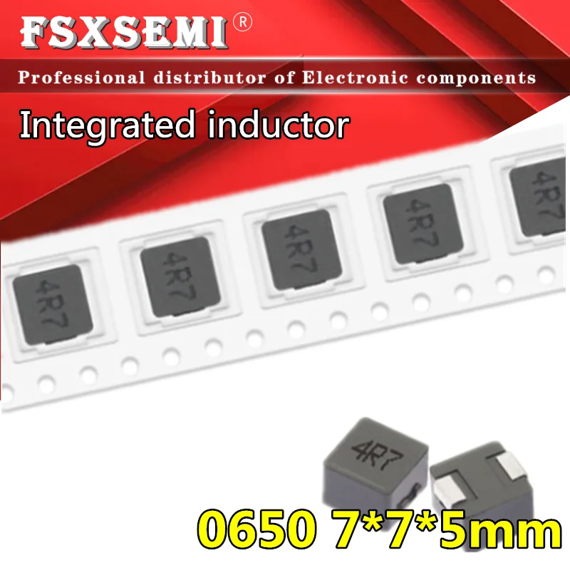 10pcs 0650 Molding Power Choke SMD Power Inductor 1UH 1.5UH 2.2UH 3.3UH 4.7UH 6.8UH 10UH 15UH 22UH 33UH 47UH 1R0 1R5 2R2 6*6*5MM
10pcs 0650 Molding Power Choke SMD Power Inductor 1UH 1.5UH 2.2UH 3.3UH 4.7UH 6.8UH 10UH 15UH 22UH 33UH 47UH 1R0 1R5 2R2 6*6*5MM