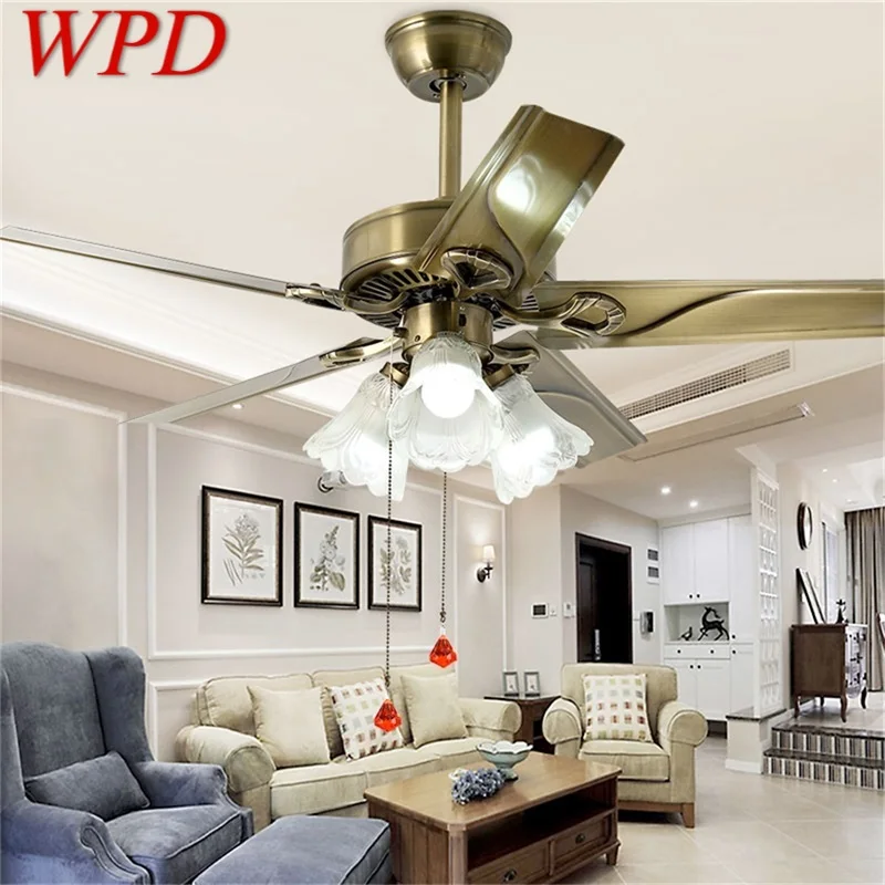 WPD Ceiling Fan Light Modern Simple Lamp With Straight Blade Remote Control For Home Living Room
WPD Ceiling Fan Light Modern Simple Lamp With Straight Blade Remote Control For Home Living Room