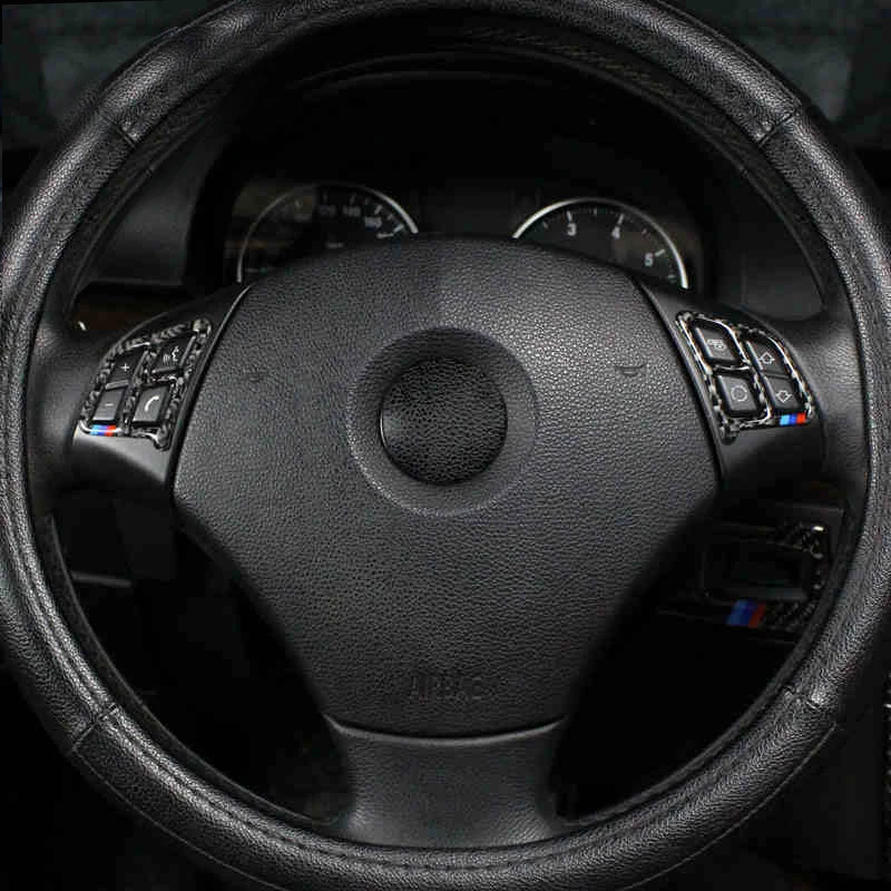 Для BMW E90 E92 F30 3 серии 2005-2019 автомобильные аксессуары для стайлинга интерьера кнопки рулевого колеса из углеродного волокна наклейки
Для BMW E90 E92 F30 3 серии 2005-2019 автомобильные аксессуары для стайлинга интерьера кнопки рулевого колеса из углеродного волокна наклейки