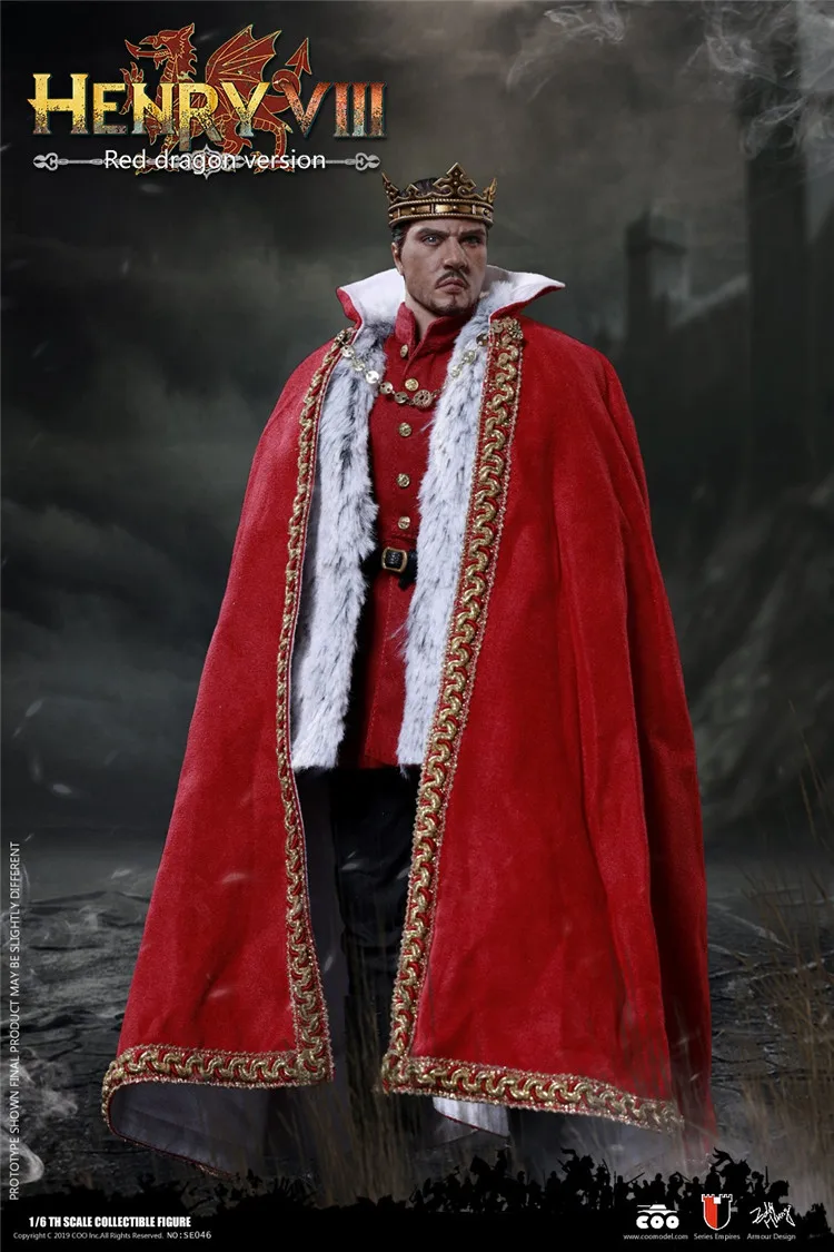 Empire Series 1/6th SE047 King Of Ireland Henry VIII Full Set Action Figure For Collection Alloy Die Casting Model COOMODEL
Empire Series 1/6th SE047 King Of Ireland Henry VIII Full Set Action Figure For Collection Alloy Die Casting Model COOMODEL