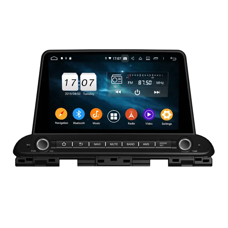 Автомагнитола 9 " 1 Din Android 0 4 + 32 ГБ 64 для KIA Cerato Forte 2018 2019 автомобильный