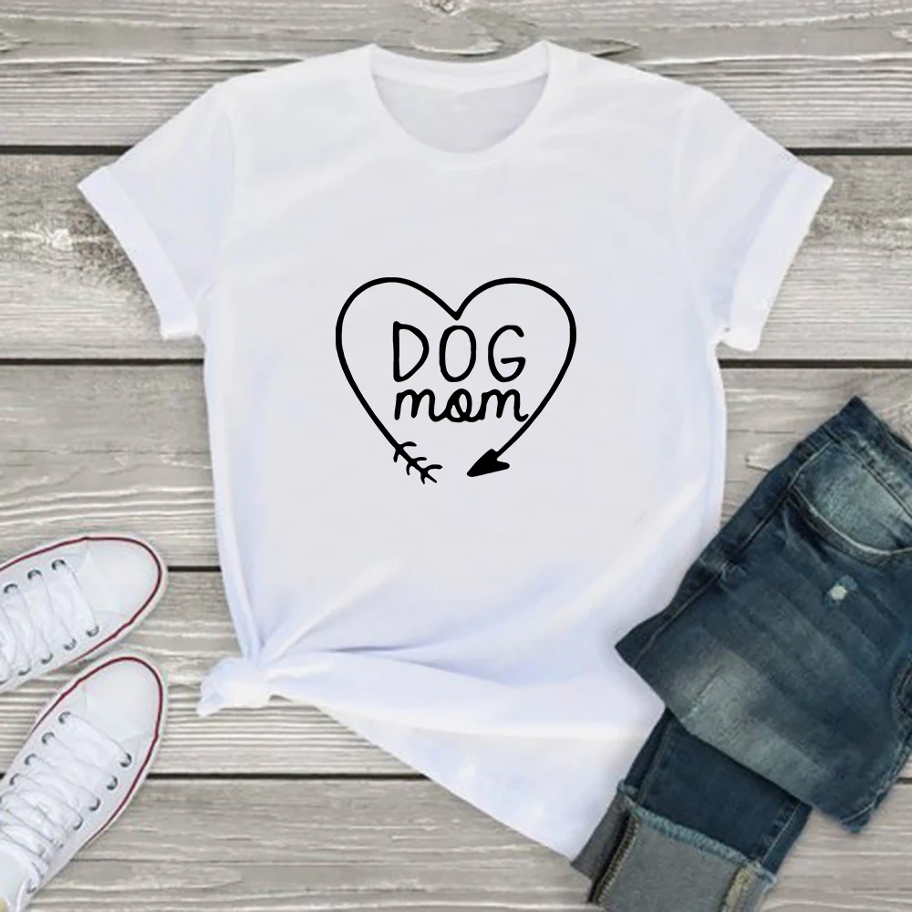 2021 Summer DOG MOM T-shirt women Casual tees Trendy T-Shirt 90s Women Fashion Tops Personal female t shirt
2021 Summer DOG MOM T-shirt women Casual tees Trendy T-Shirt 90s Women Fashion Tops Personal female t shirt