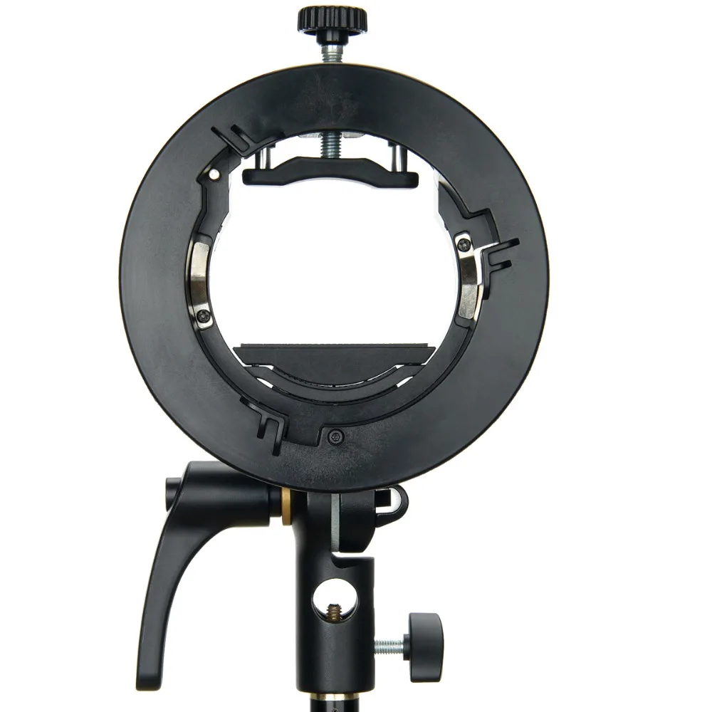 Держатель для вспышки Godox S2 Bowens S образный кронштейн V1 V860II AD200 AD400PRO TT685 Speedlite софтбокс Snoot|Осветительные стойки