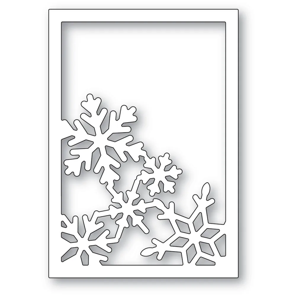 Arrived in 2021, Snowflake Corner Frame Metal Cutting Mold, Various Card Series, Scrapbook Paper Craft Knife Blade Punching Mold
Arrived in 2021, Snowflake Corner Frame Metal Cutting Mold, Various Card Series, Scrapbook Paper Craft Knife Blade Punching Mold