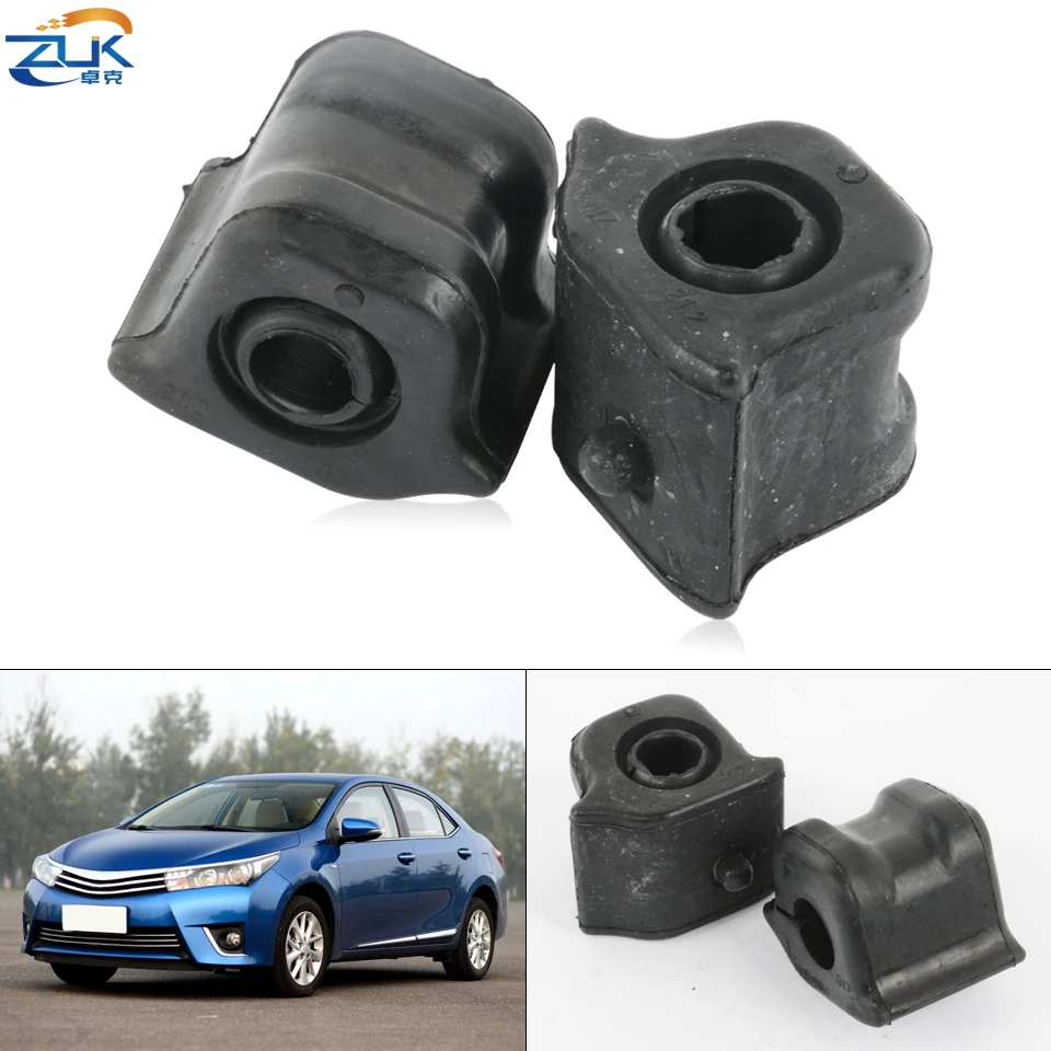 ZUK 2 шт. передний стабилизатор втулка резиновый держатель для Toyota Corolla 2007 2014 ZER15