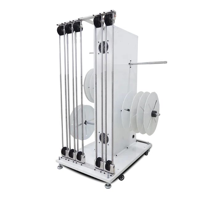 Four Reels Cable Feeding Wire Rewinding System for Wire Processing Machine E001
Four Reels Cable Feeding Wire Rewinding System for Wire Processing Machine E001