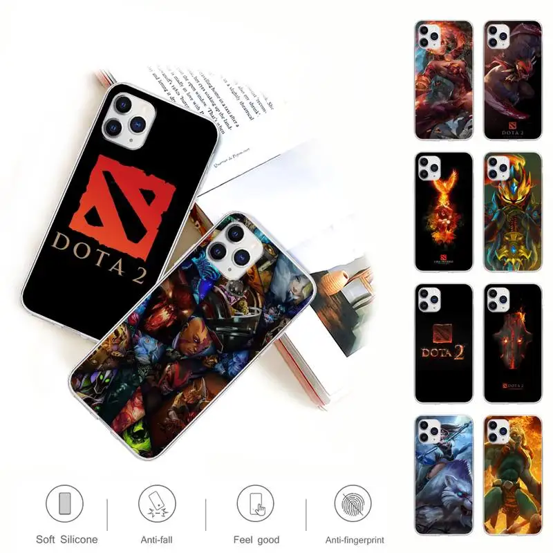 Чехол Dota 2 для телефона Huawei P20 P40 Lite P30 Pro P Smart 2019 Honor 10 10i 20 прозрачный чехол |