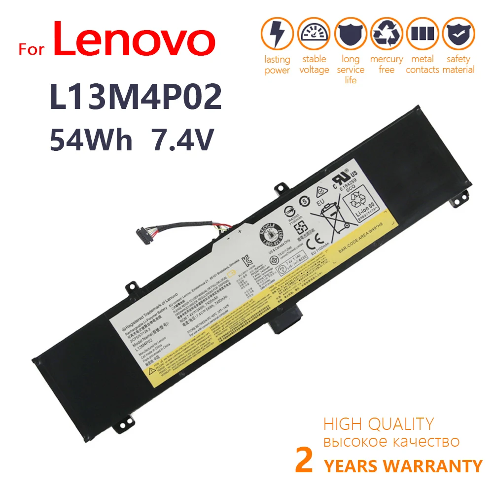 Genuine Lenovo Y50 Series Y50-70 Y70-70 Y70 121500250 Tablet L13N4P01 Original L13M4P02 7400mAh Laptop battery
Genuine Lenovo Y50 Series Y50-70 Y70-70 Y70 121500250 Tablet L13N4P01 Original L13M4P02 7400mAh Laptop battery