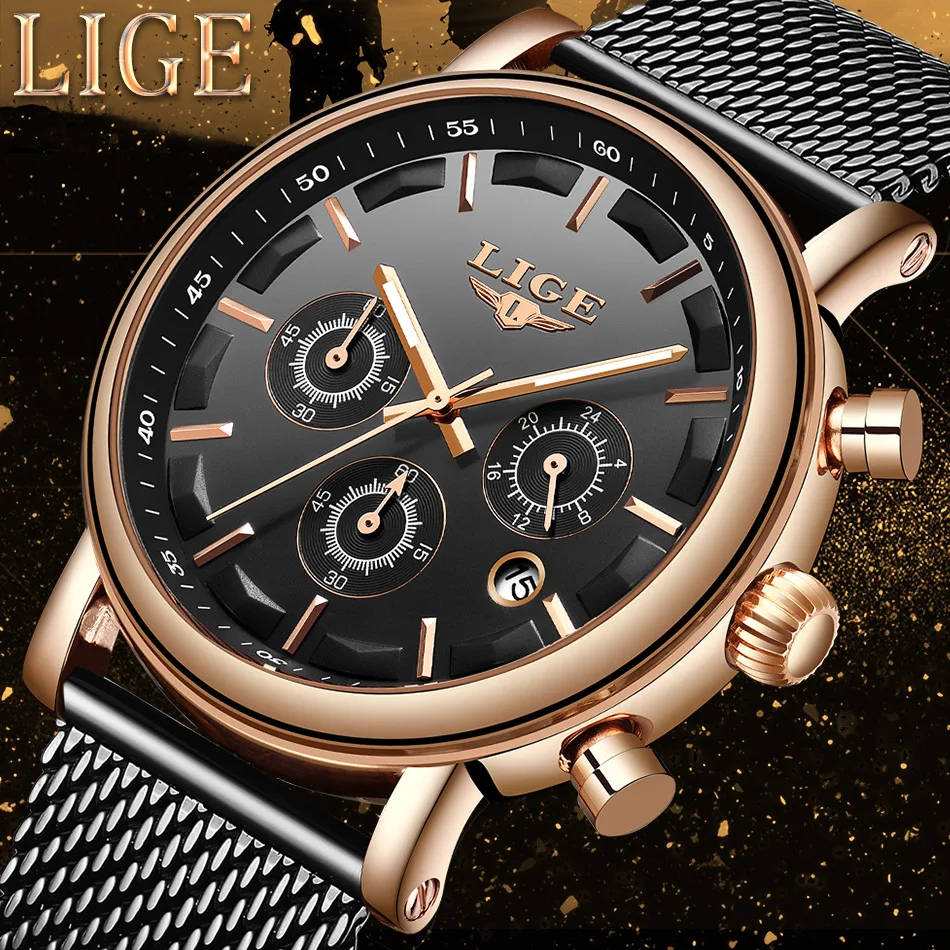 2021 New Mens Ultra-Thin Mesh Steel Band Casual Waterproof Wristwatches Man Fashion Multi-Function Quartz Watch LIGE 9928
2021 New Mens Ultra-Thin Mesh Steel Band Casual Waterproof Wristwatches Man Fashion Multi-Function Quartz Watch LIGE 9928