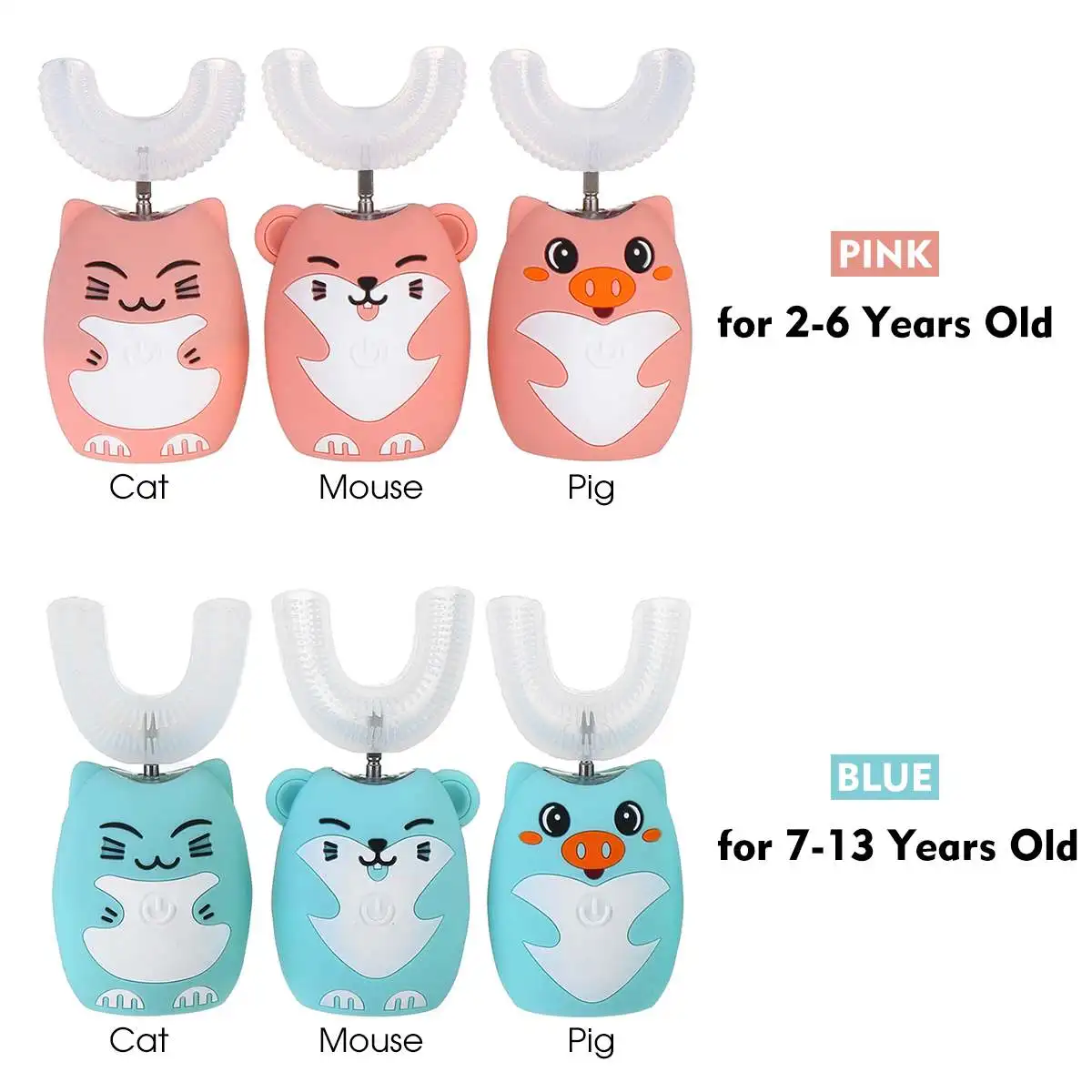 360 Sonic Automatic Electric Toothbrush With UV Light for Aged 2-13 Kid 3 Modes USB Charging IPX7 Waterproof Whitening Teeth 
360 Sonic Automatic Electric Toothbrush With UV Light for Aged 2-13 Kid 3 Modes USB Charging IPX7 Waterproof Whitening Teeth