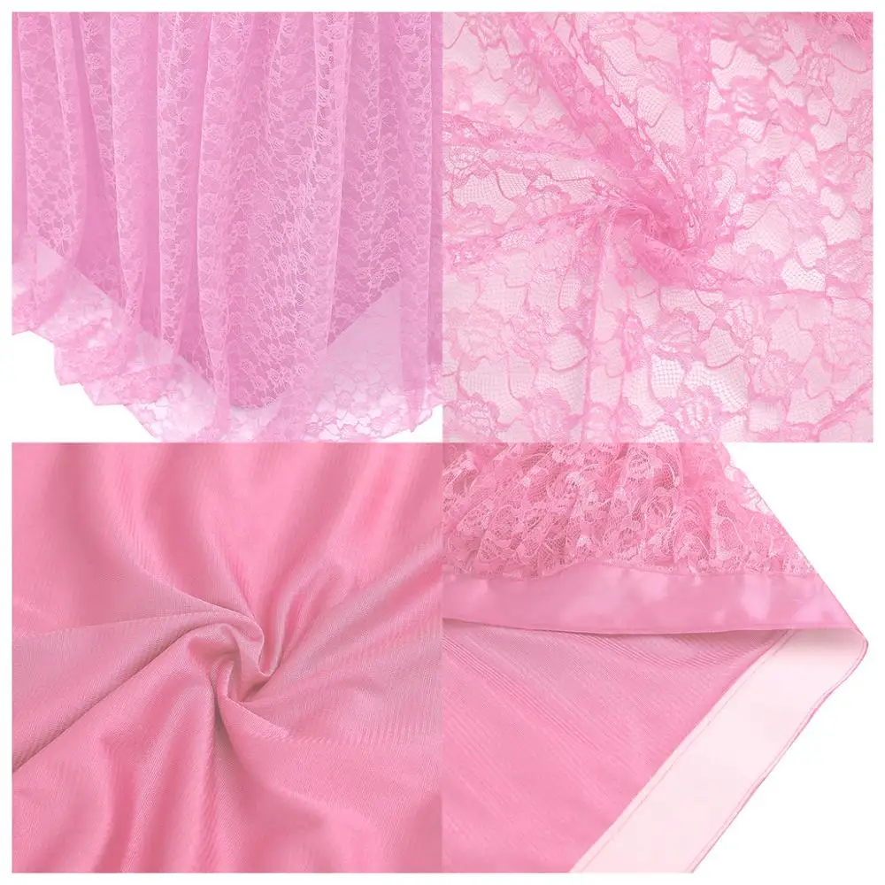 Pink Lace Tulle Tutu Table Skirt Wedding Birthday Baby Shower Party Decor Tableware Tablecloth Two Layer Ice Silk Fabric
Pink Lace Tulle Tutu Table Skirt Wedding Birthday Baby Shower Party Decor Tableware Tablecloth Two Layer Ice Silk Fabric