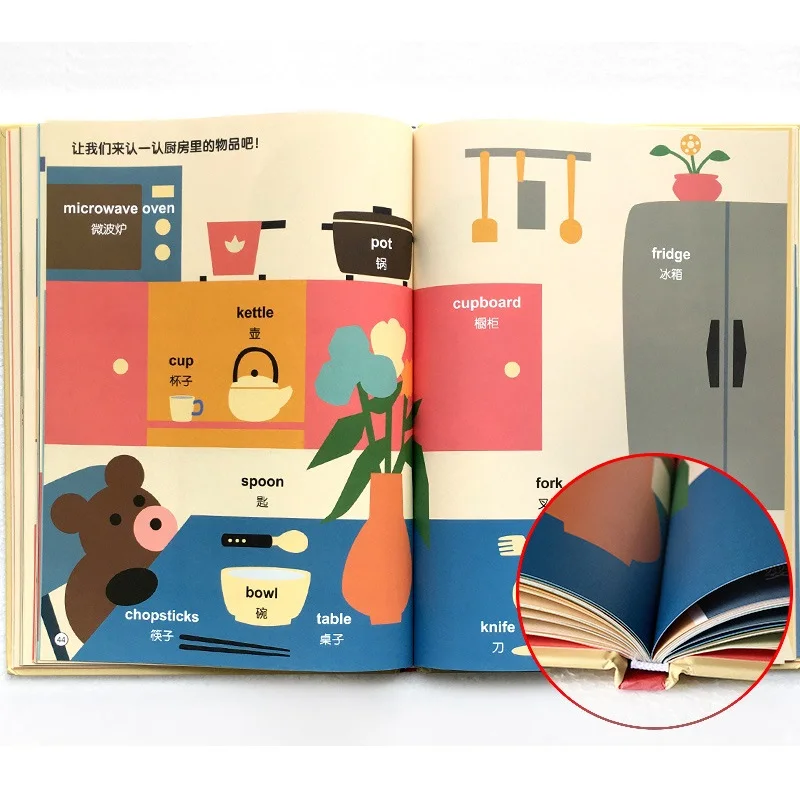 1000 Words Learning Book Children's English Theme Association Book Chinese And English Word Book Children's Reading Homework
1000 Words Learning Book Children's English Theme Association Book Chinese And English Word Book Children's Reading Homework