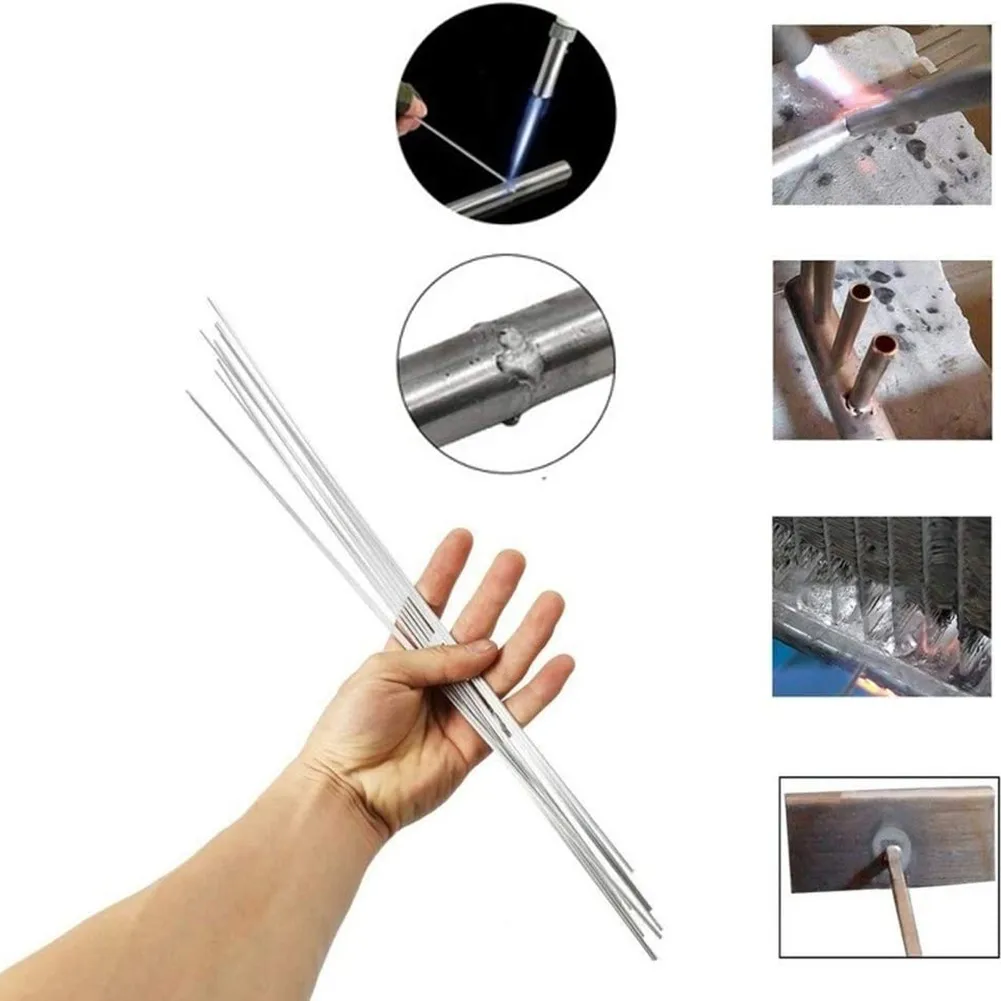 100pcs 1.6*500mm Welding Flux-Cored Rods Low Temperature Aluminum Wire Home Aluminium Flux Cored Weld Wire Easy Melt Welding Rod
100pcs 1.6*500mm Welding Flux-Cored Rods Low Temperature Aluminum Wire Home Aluminium Flux Cored Weld Wire Easy Melt Welding Rod
