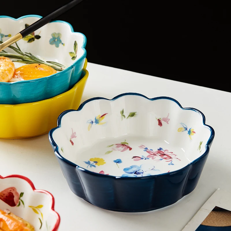 5.8Inch Ceramic Bowl Fruit Salad Colorful Bowl Lace Bowl Cutlery Children Rice Dessert Snack Bowl Household Tableware
5.8Inch Ceramic Bowl Fruit Salad Colorful Bowl Lace Bowl Cutlery Children Rice Dessert Snack Bowl Household Tableware