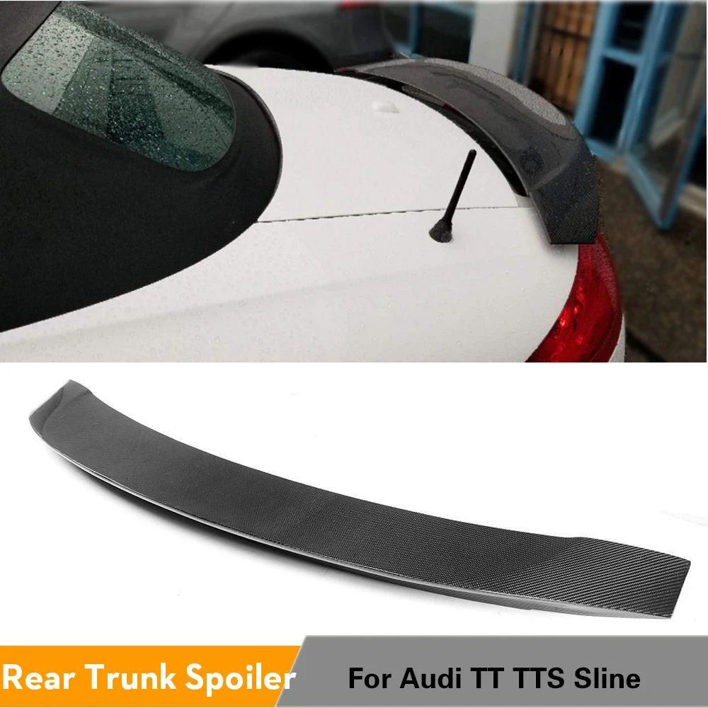Carbon Fiber / FRP Rear Spoiler Trunk Boot Wing Lip for AUDI MK2 TT 8J TTS Sline RS Coupe Convertible 2008 - 2014 Rear Spoiler
Carbon Fiber / FRP Rear Spoiler Trunk Boot Wing Lip for AUDI MK2 TT 8J TTS Sline RS Coupe Convertible 2008 - 2014 Rear Spoiler