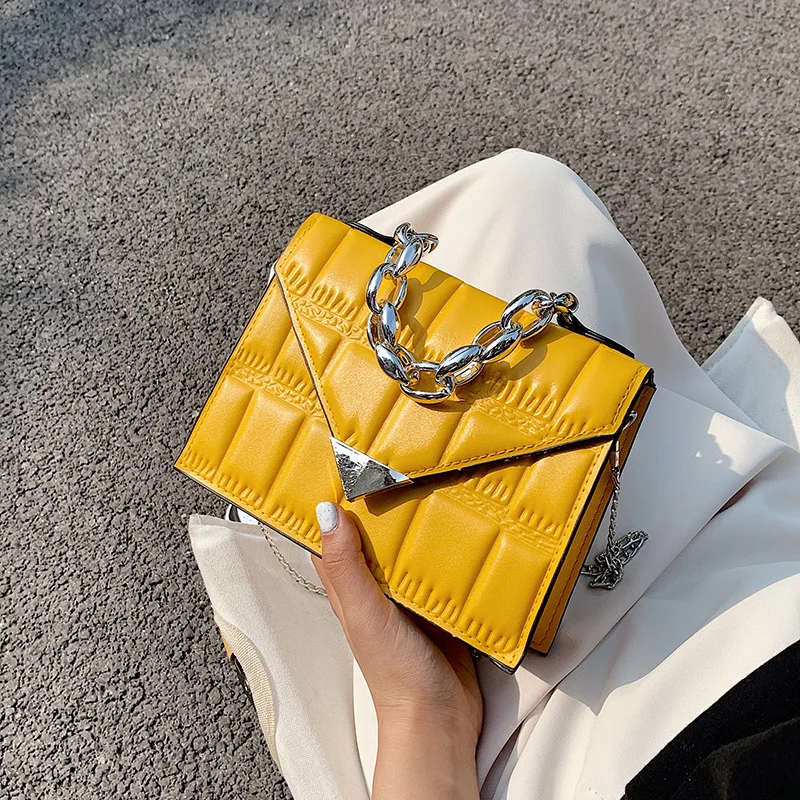 2021 New Plaid Shoulder Handbags Fashion PU Leather Small Square Women Crossbody Bag Retro Chain High Quality Ladies Flap Bag
2021 New Plaid Shoulder Handbags Fashion PU Leather Small Square Women Crossbody Bag Retro Chain High Quality Ladies Flap Bag