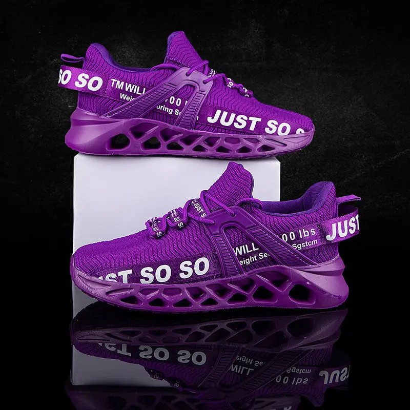 Purple Women Sport Shoes for Running Shoes Mesh Platform Sneakers Shoes Breathable Vulcanized Shoes Large Size 46 Tennis Shoes
Purple Women Sport Shoes for Running Shoes Mesh Platform Sneakers Shoes Breathable Vulcanized Shoes Large Size 46 Tennis Shoes