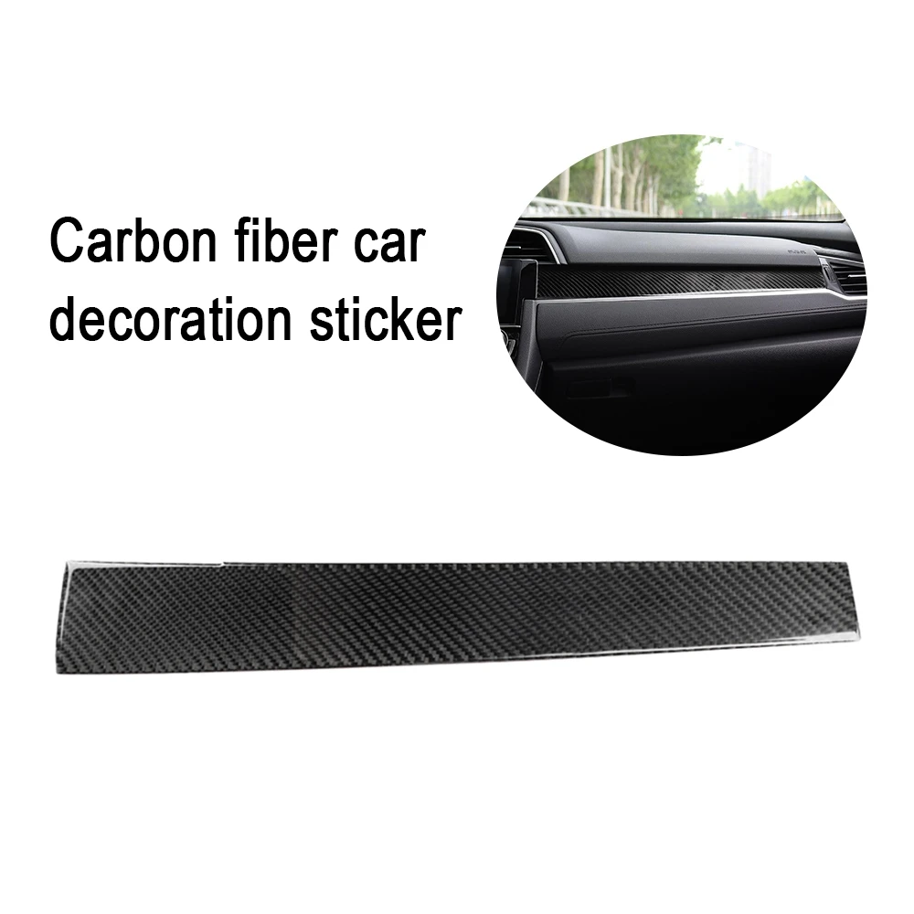 Carbon Fiber Sticker Left/right rudder Central control CD trim frame, central control trim strip sticker For Honda Civic 16-19
Carbon Fiber Sticker Left/right rudder Central control CD trim frame, central control trim strip sticker For Honda Civic 16-19