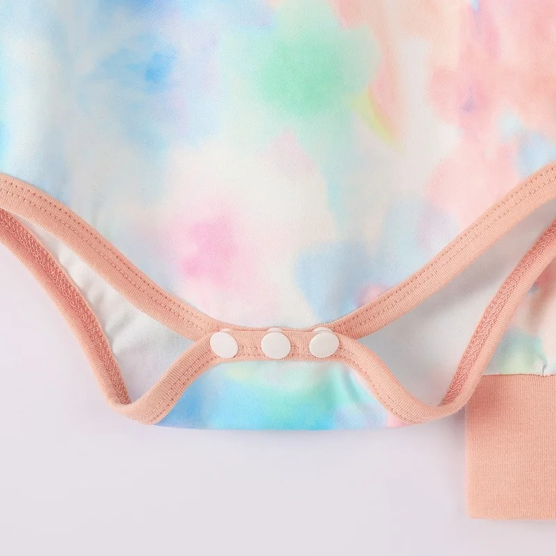 Infant Summer Baby Clothes Suit 3 Pieces Kids Suit Set Cute Tie-Dye Round Neck Long Sleeve Baby Romper+ Pants+ Headband
Infant Summer Baby Clothes Suit 3 Pieces Kids Suit Set Cute Tie-Dye Round Neck Long Sleeve Baby Romper+ Pants+ Headband