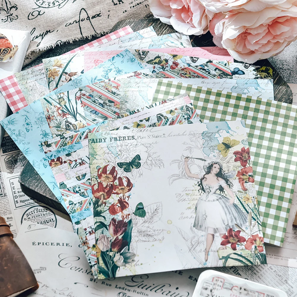 6 inch butterfly fairy pure original printing hand account background material paper DIY scrapbook photo album greeting card
6 inch butterfly fairy pure original printing hand account background material paper DIY scrapbook photo album greeting card