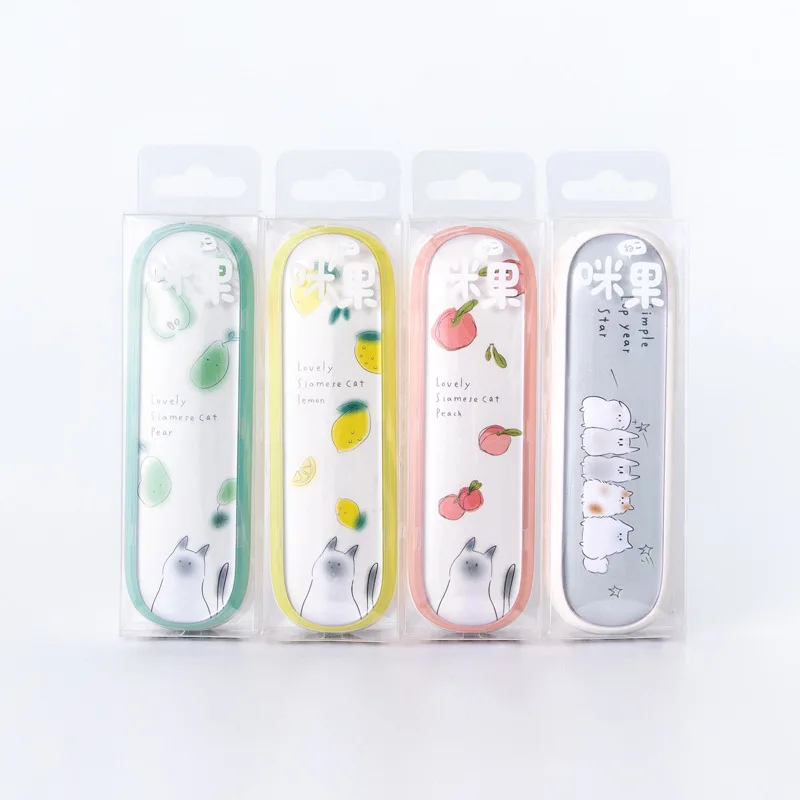 1PC Fruit Cat Correction Tape with Cap Eraser for Gel Pen Ballpoint Pen Kids Student Stationery
1PC Fruit Cat Correction Tape with Cap Eraser for Gel Pen Ballpoint Pen Kids Student Stationery