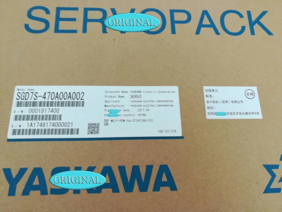 New packaging 1 year warranty SGD7S-470A00A002{No.24arehouse spot} Immediately sent
New packaging 1 year warranty SGD7S-470A00A002{No.24arehouse spot} Immediately sent