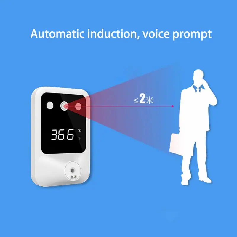 Non-Contact Infrared Forehead Measurement Thermometer with voice broadcast 
Non-Contact Infrared Forehead Measurement Thermometer with voice broadcast